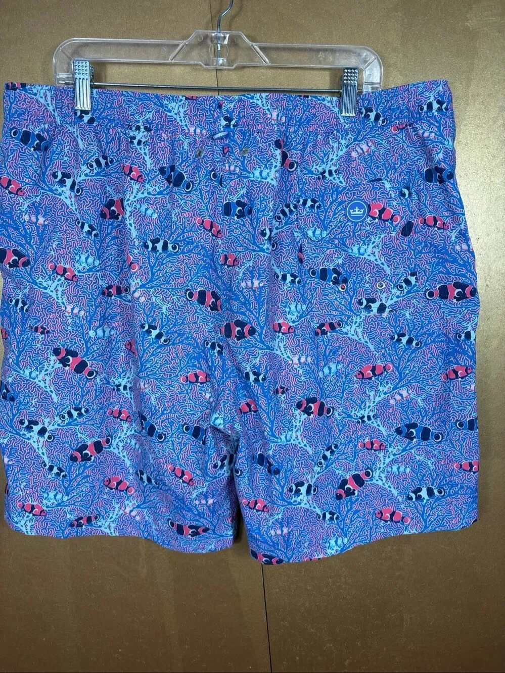 Peter Millar mens printed swimming trunks size XL